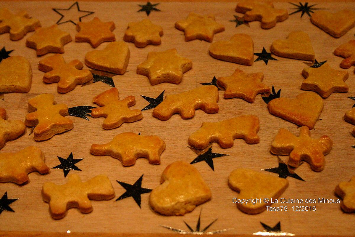 recette Petits Biscuits Sablés de Noël
