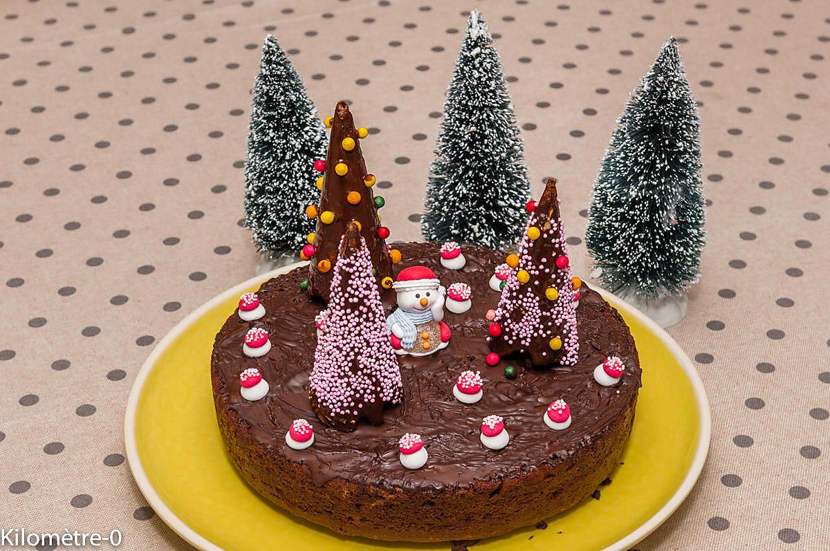 recette Fondant au chocolat spécial Noël