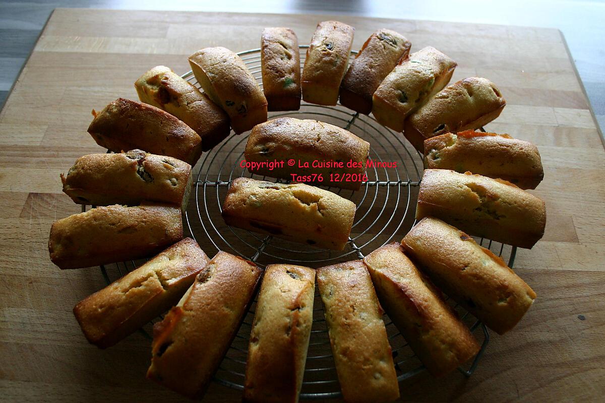 recette Mini Cakes pour le petit déjeuner de Noël