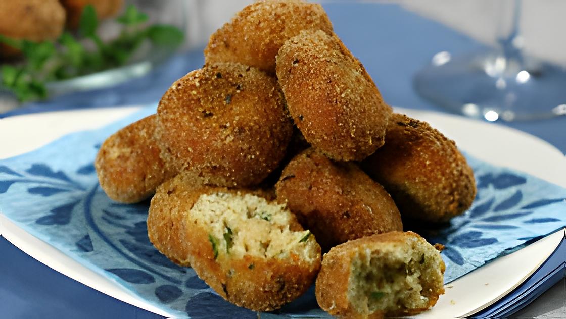 recette CROQUETTES DE THON ET RICOTTA