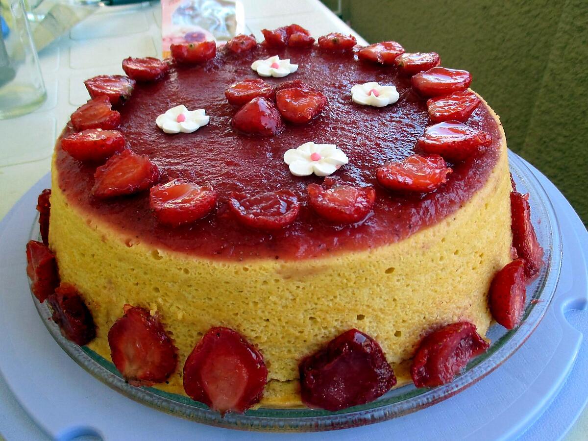 recette CHEESECAKE ( rebaptisé " le trop-fière-de-moi " lol )