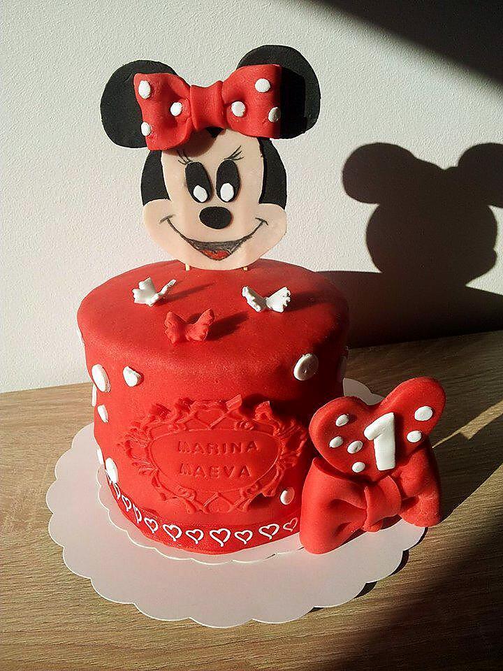 recette Gâteau d'anniversaire:Théme minnie