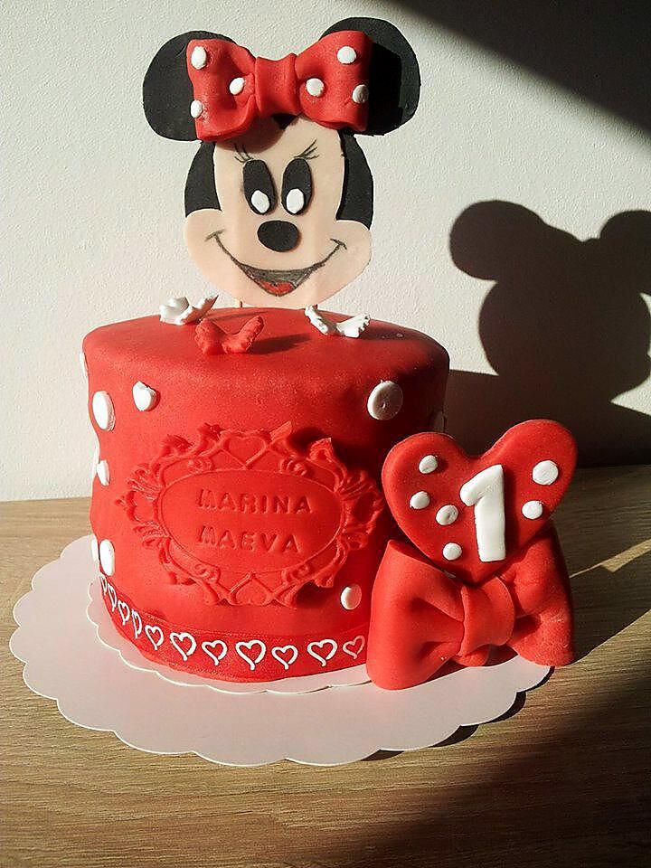 recette Gâteau d'anniversaire:Théme minnie