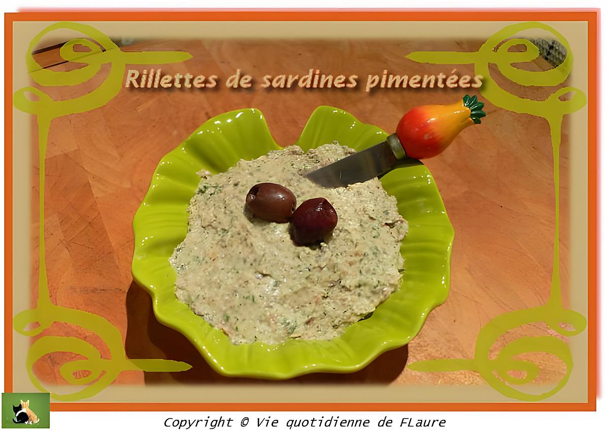 recette Rillettes de sardines pimentées