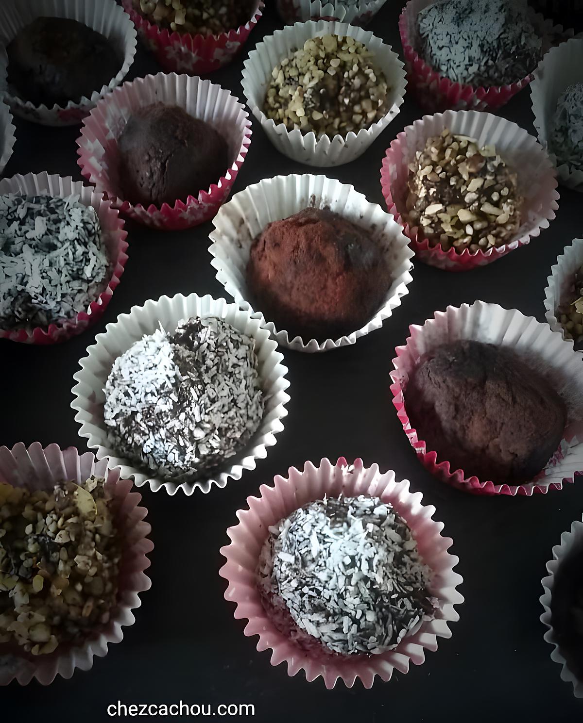 recette Assortiment de truffes