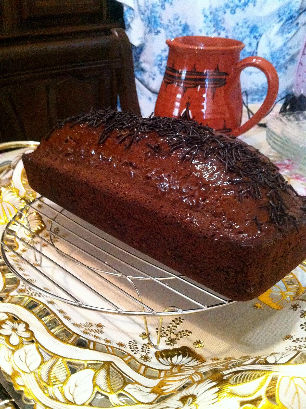 recette cake au chocolat