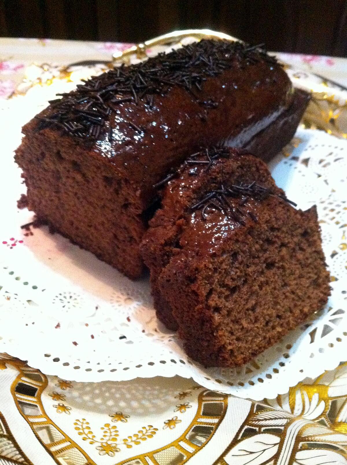 recette cake au chocolat