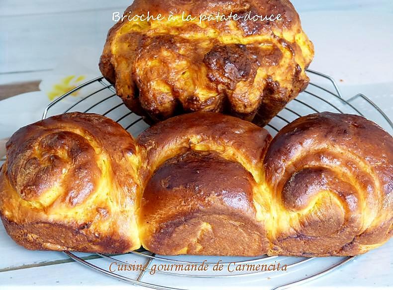 recette Brioche à la la patate douce