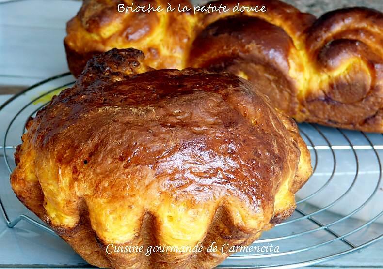 recette Brioche à la la patate douce