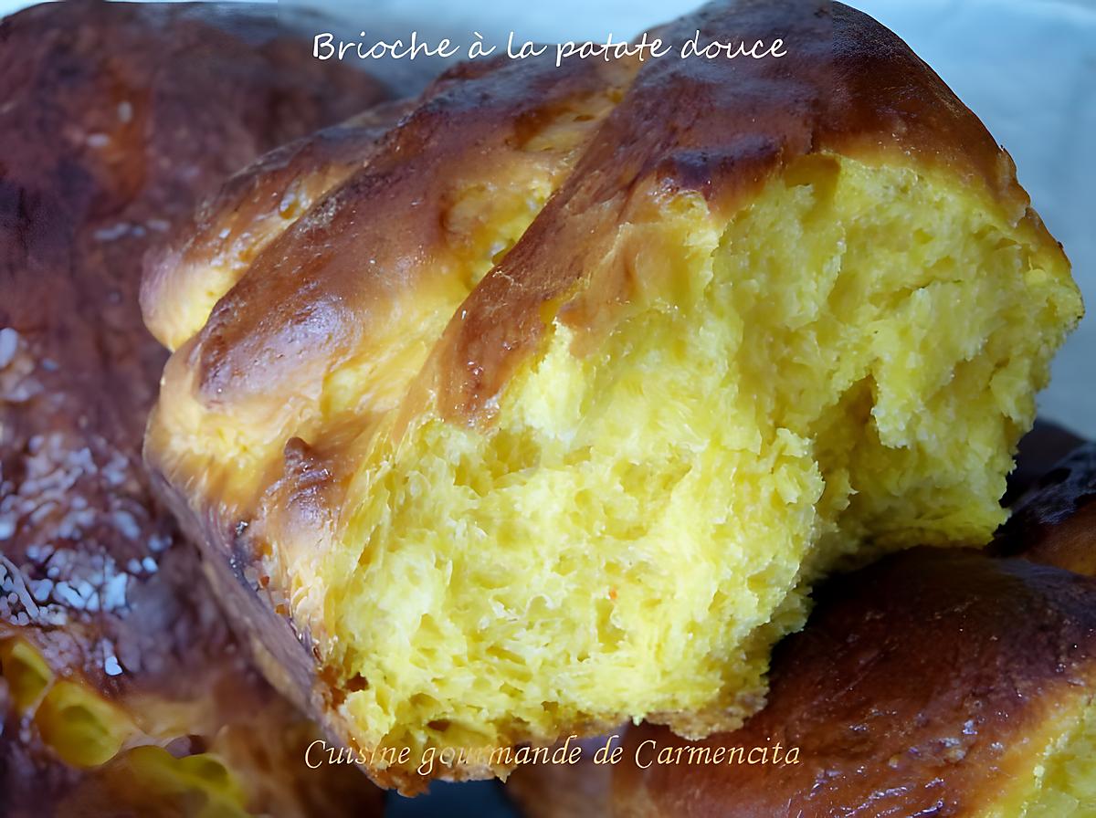 recette Brioche à la la patate douce