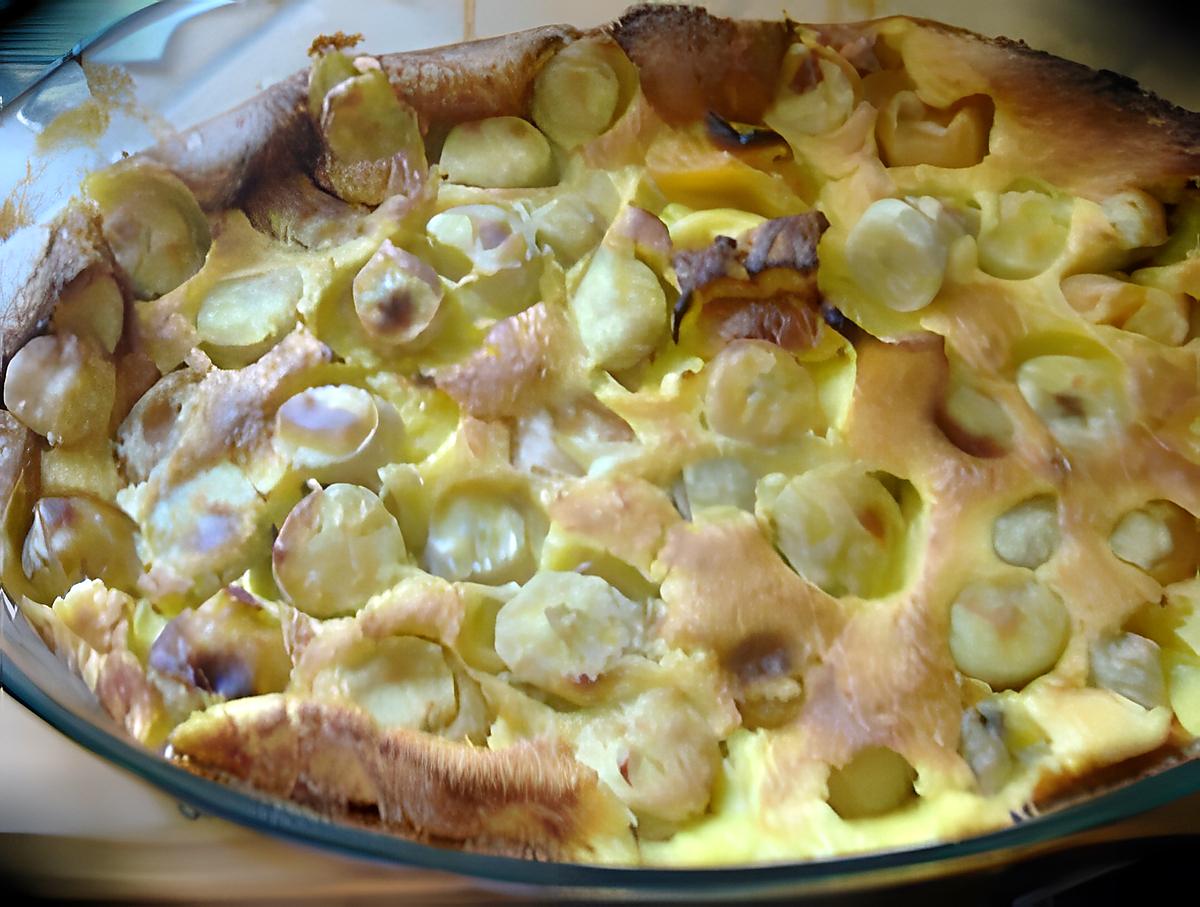 recette clafoutis banane abricot