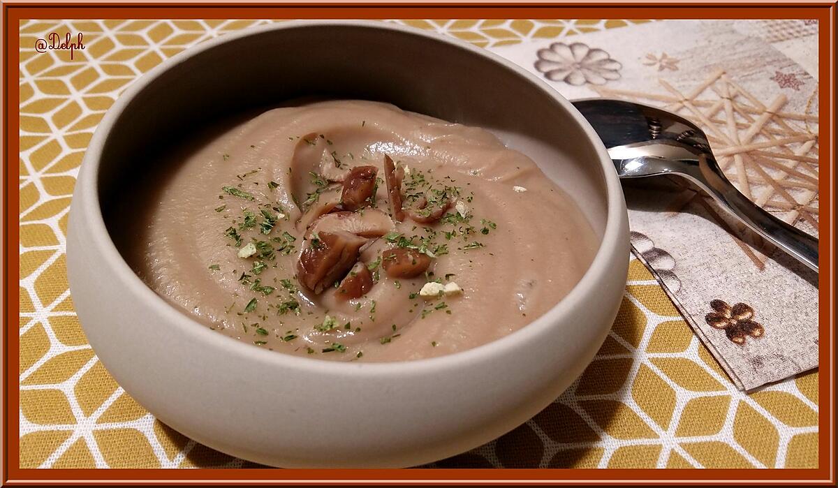 recette Velouté de Panais aux marrons