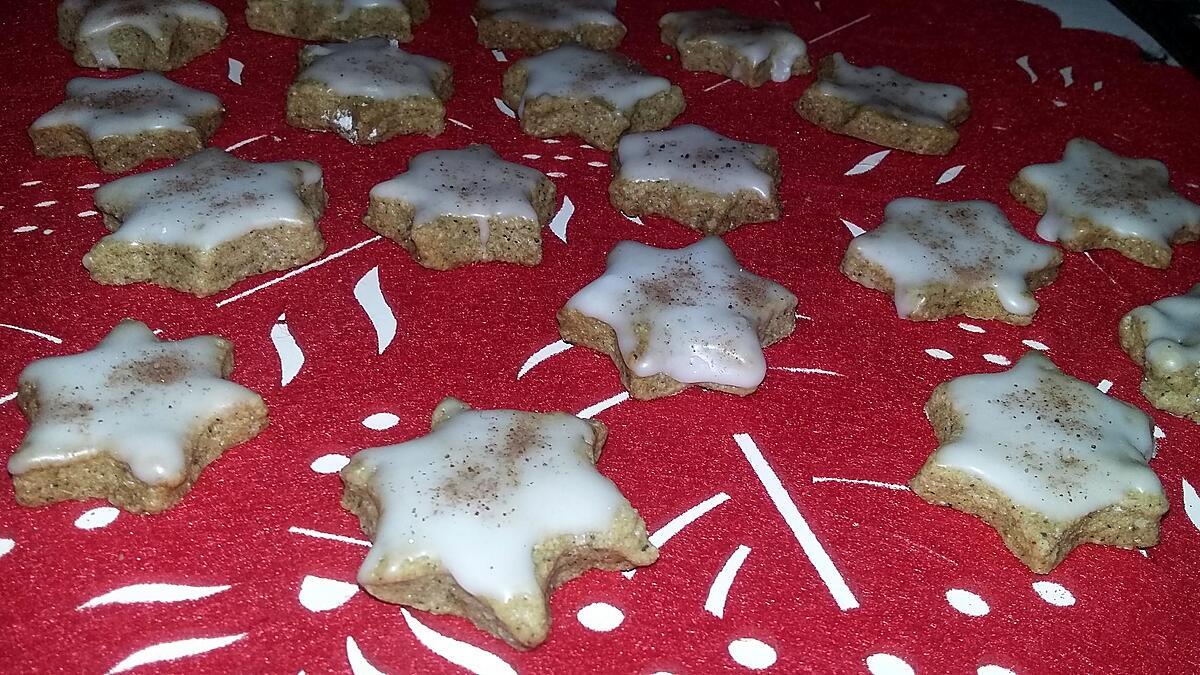 recette Etoiles de Noel aux épices