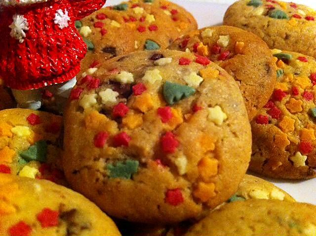 recette Cookies en habit de Noël