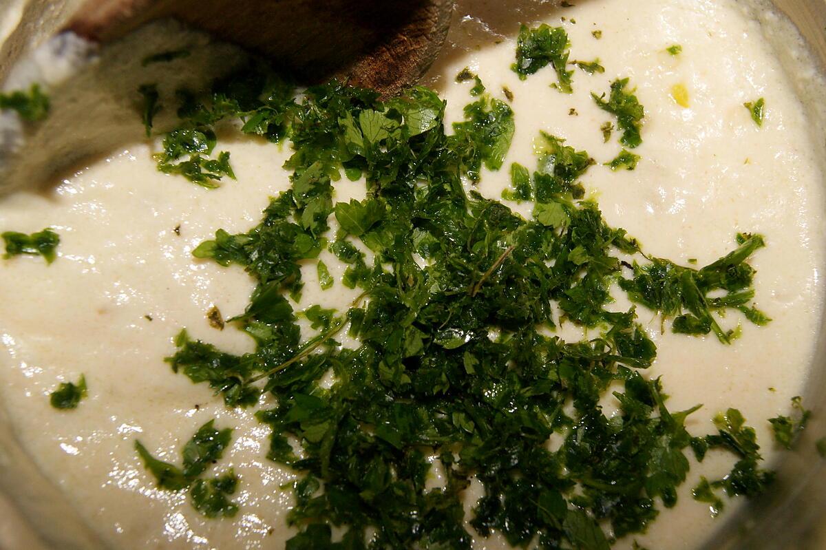 recette Joues de cabillaud braisées aux poireaux/champignons et sauce crémeuse