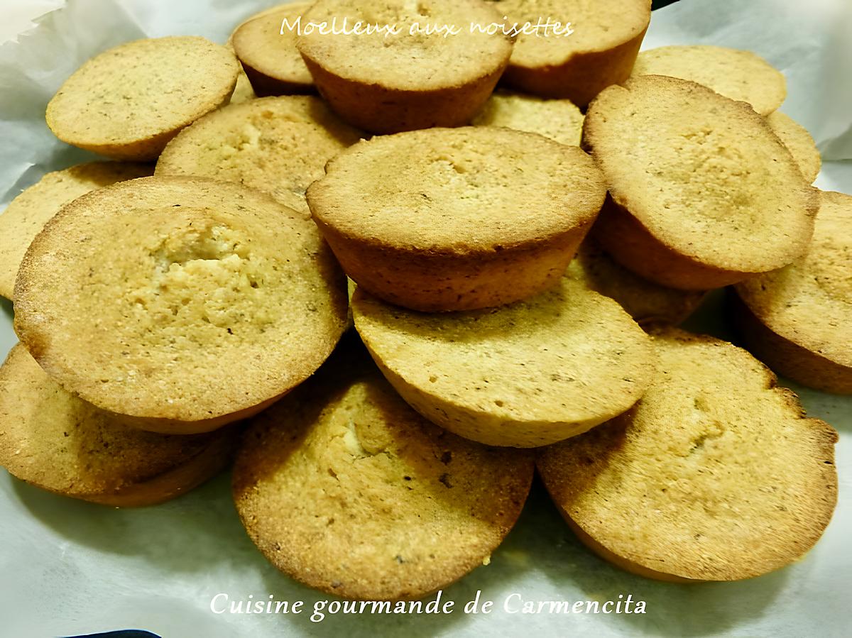 recette Biscuits moelleux aux noisettes