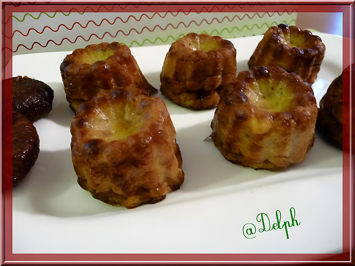 recette Cannelés foie gras figues