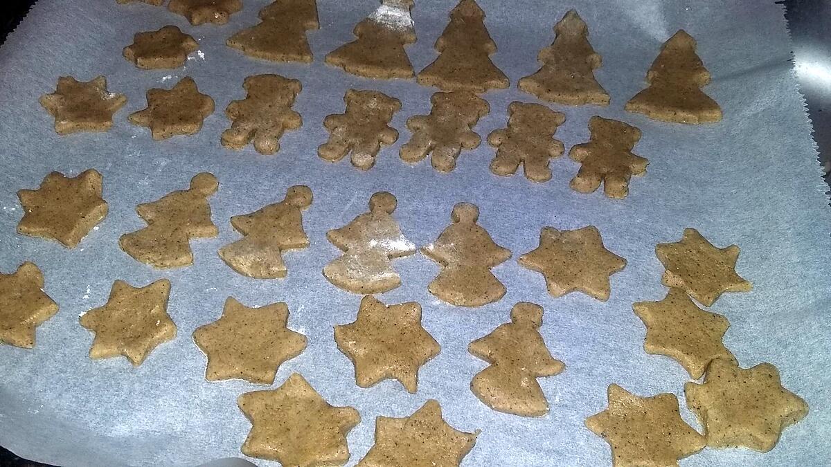 recette Sapin de Noël biscuits