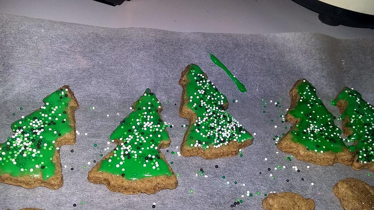 recette Sapin de Noël biscuits