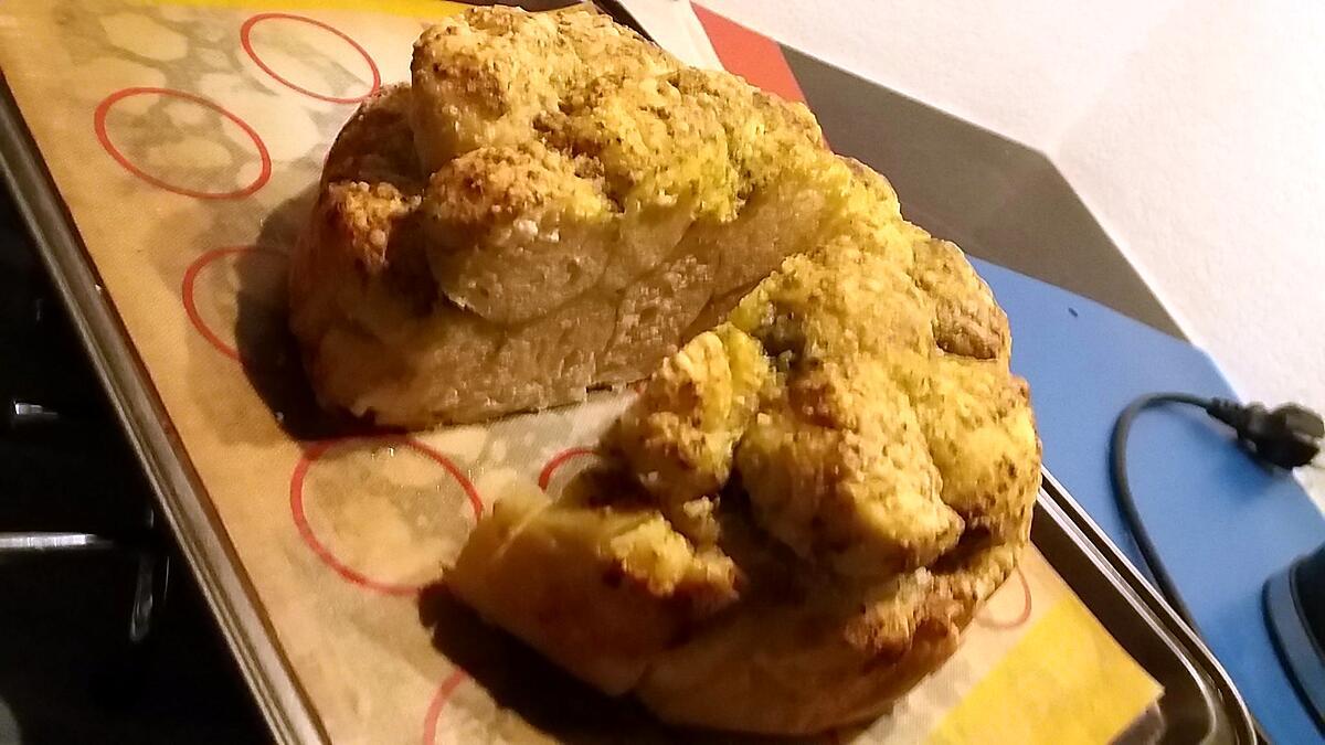 recette Monkey bread pesto/parmesan