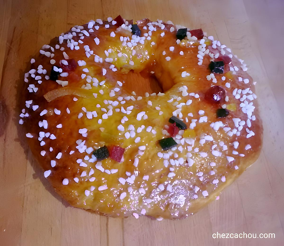 recette Couronne de l'Avent ou couronne des Rois