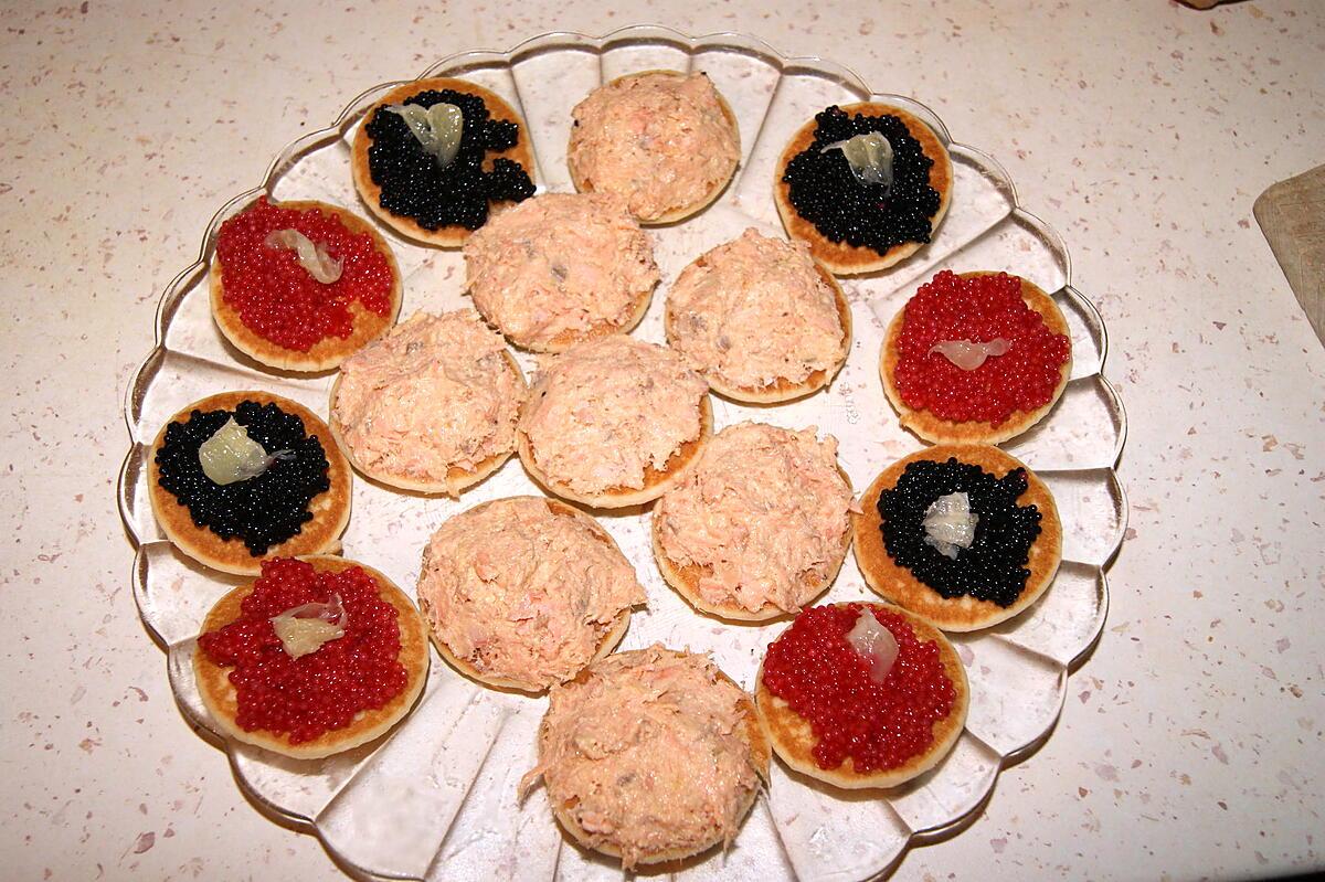 recette Tartelettes apéritives au sarrasin diverses