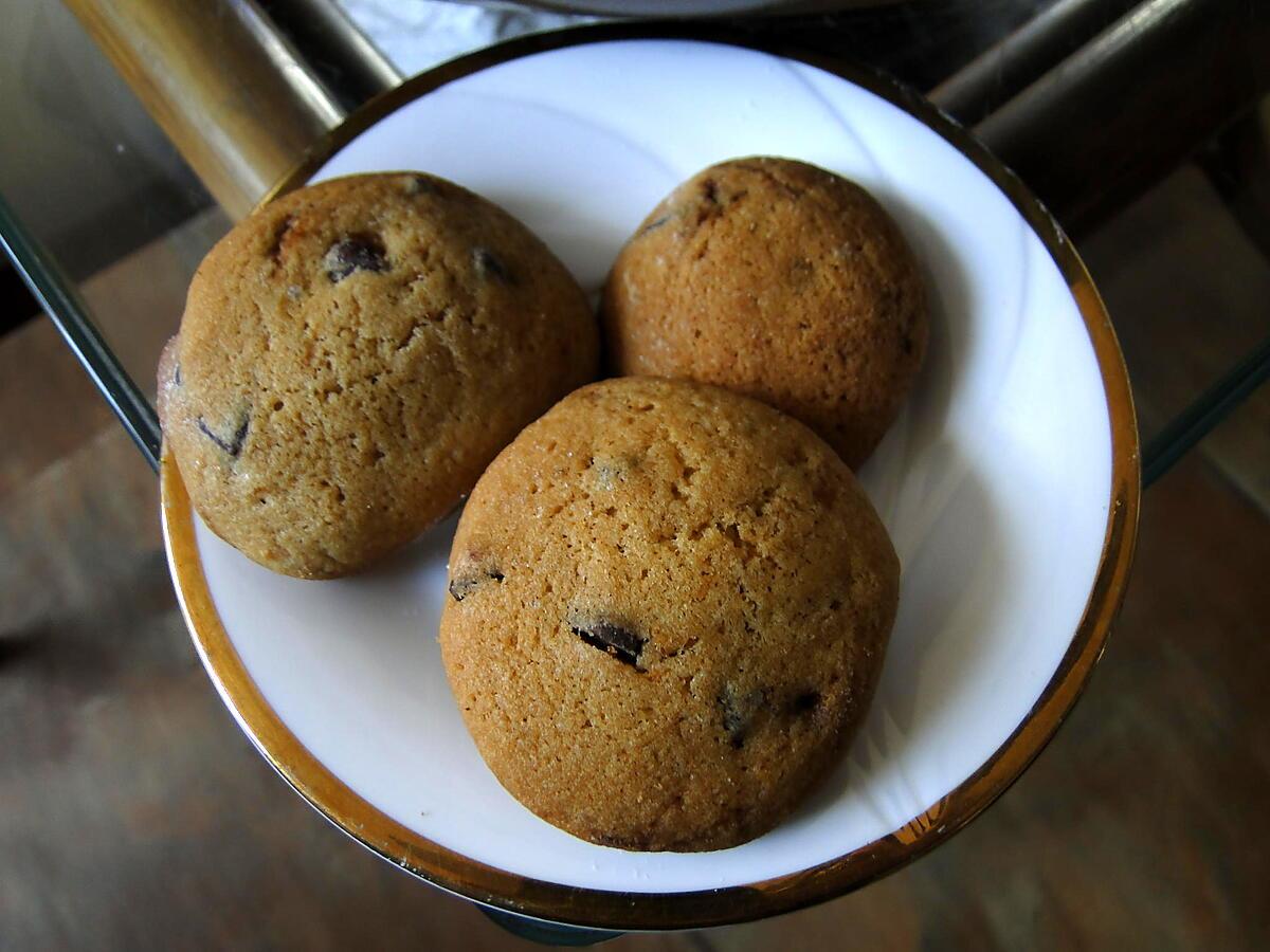 recette Cakey chocolate chips cookies