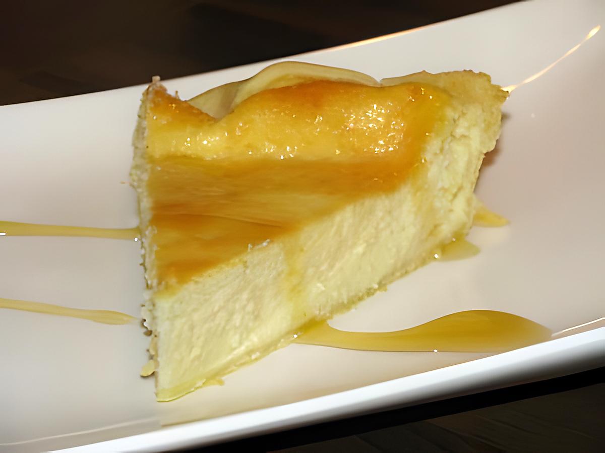 recette Tarte au fromage blanc et au lemon curd