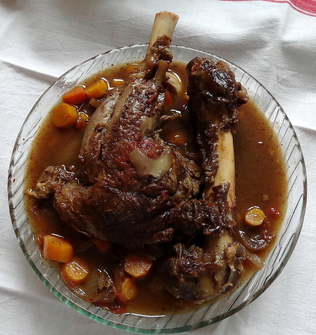 recette Souris d'agneau à l'aigre-doux