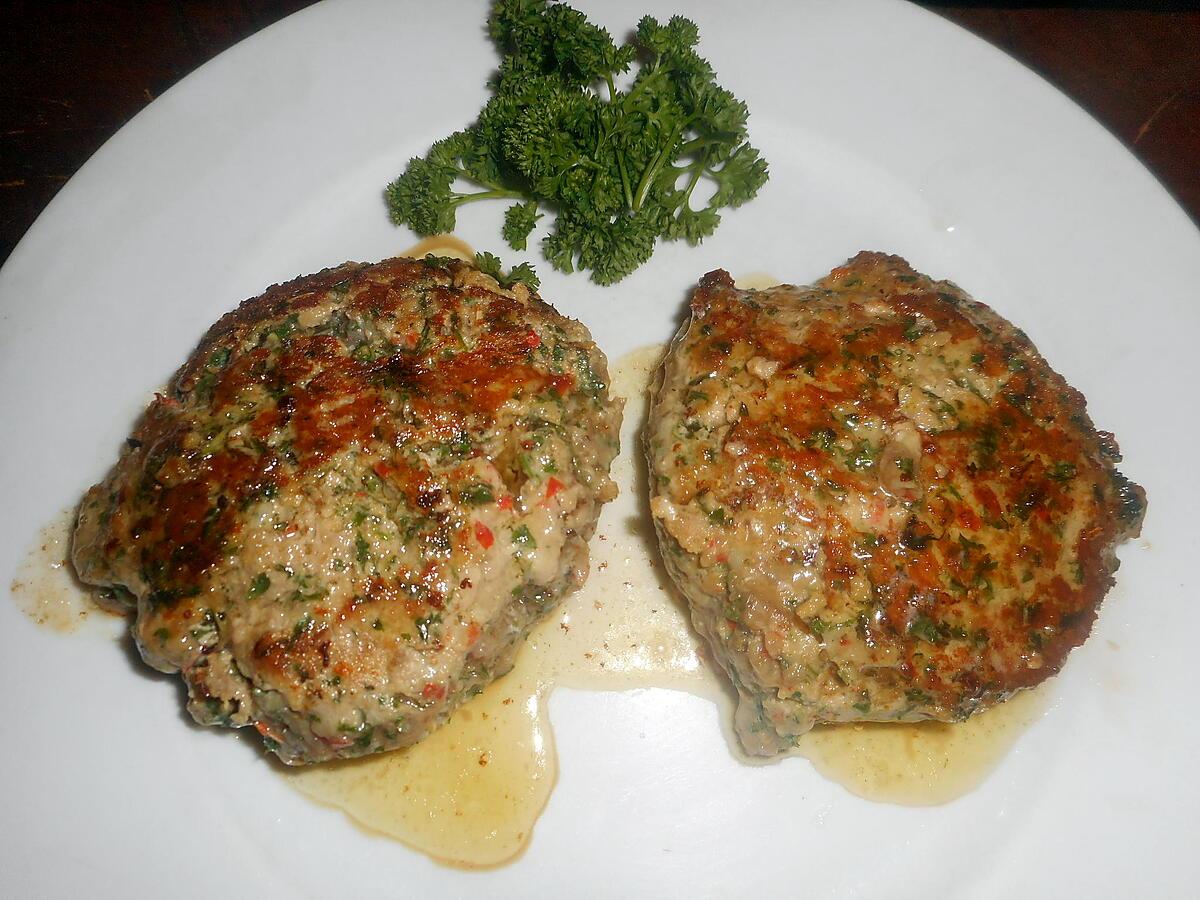 recette Steak haché de veau à l italienne