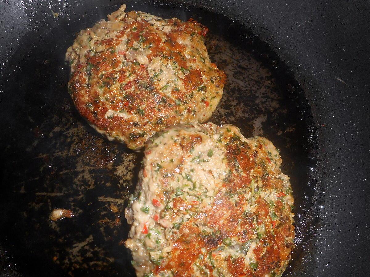 recette Steak haché de veau à l italienne