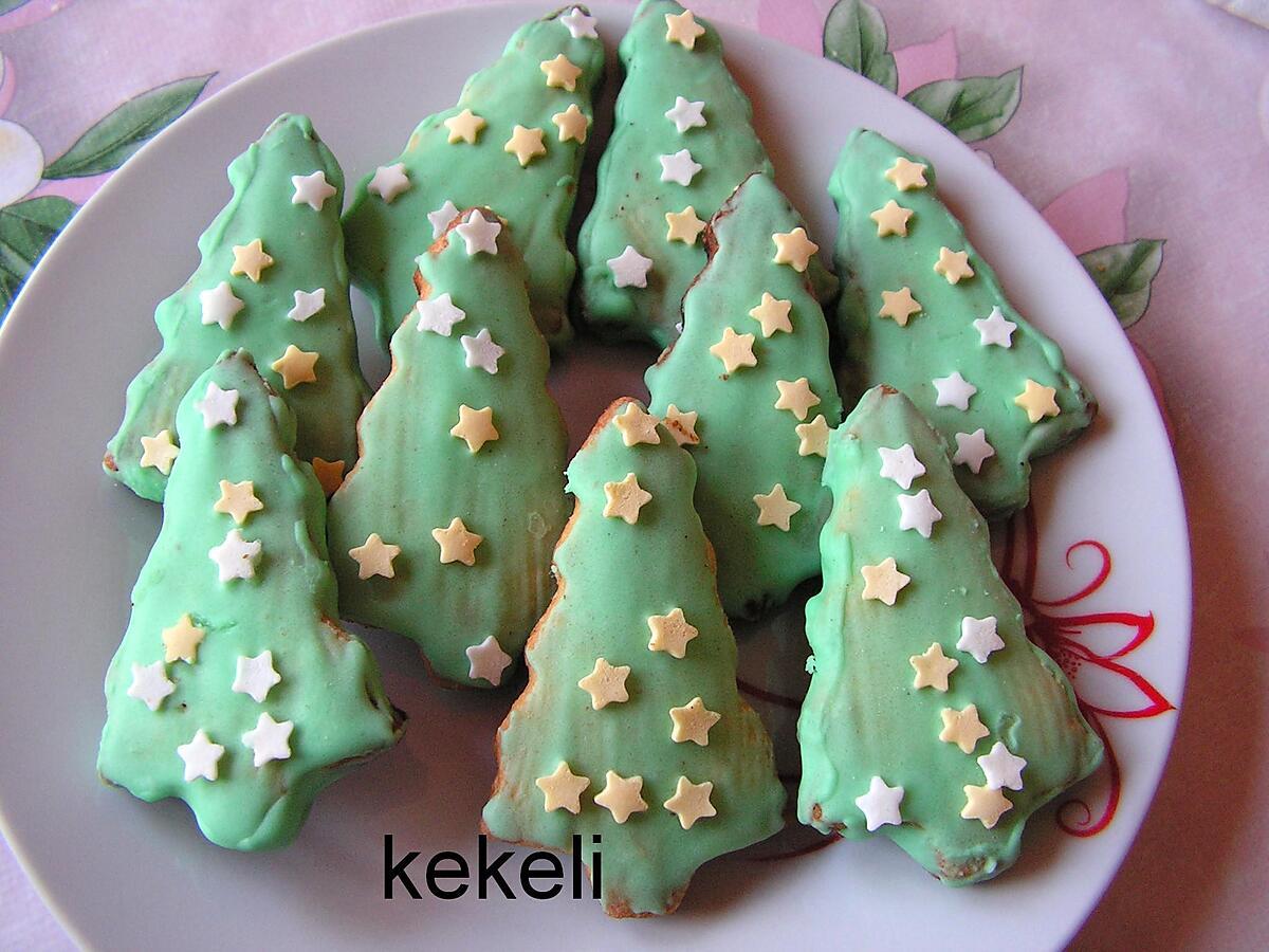 recette Sapins de Noël à la vanille