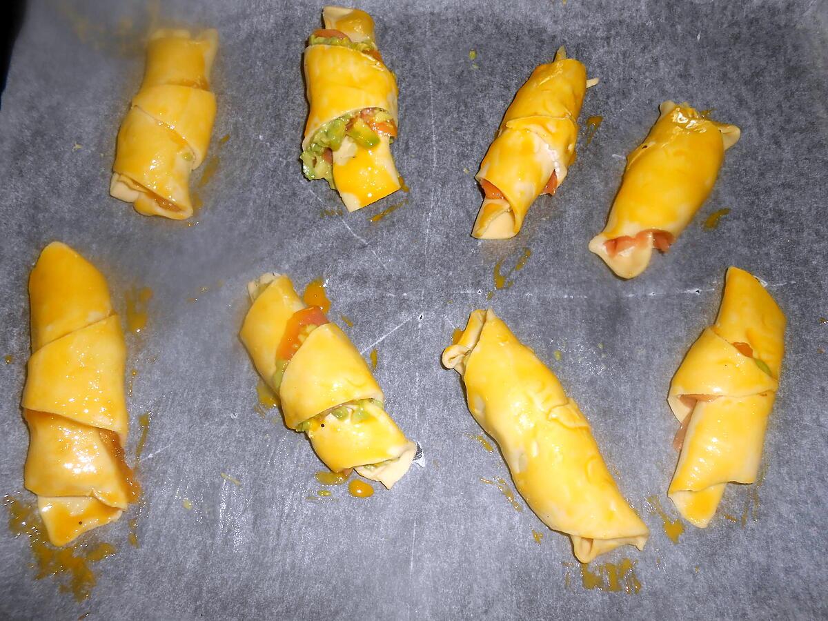 recette CROISSANTS APERITIF