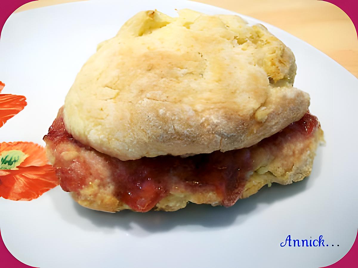 recette Petits pains à la confiture