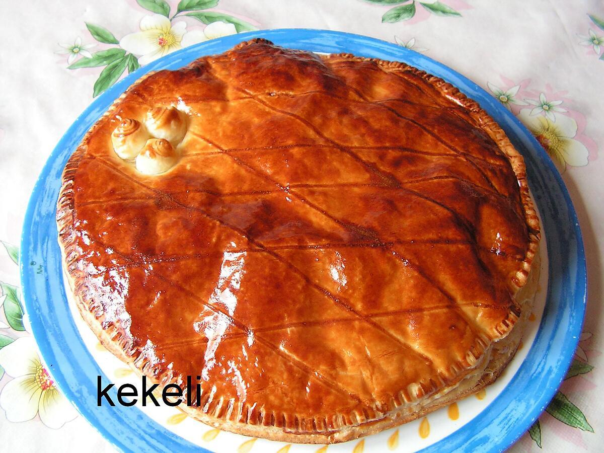 recette Galette des rois à la crème d'amande