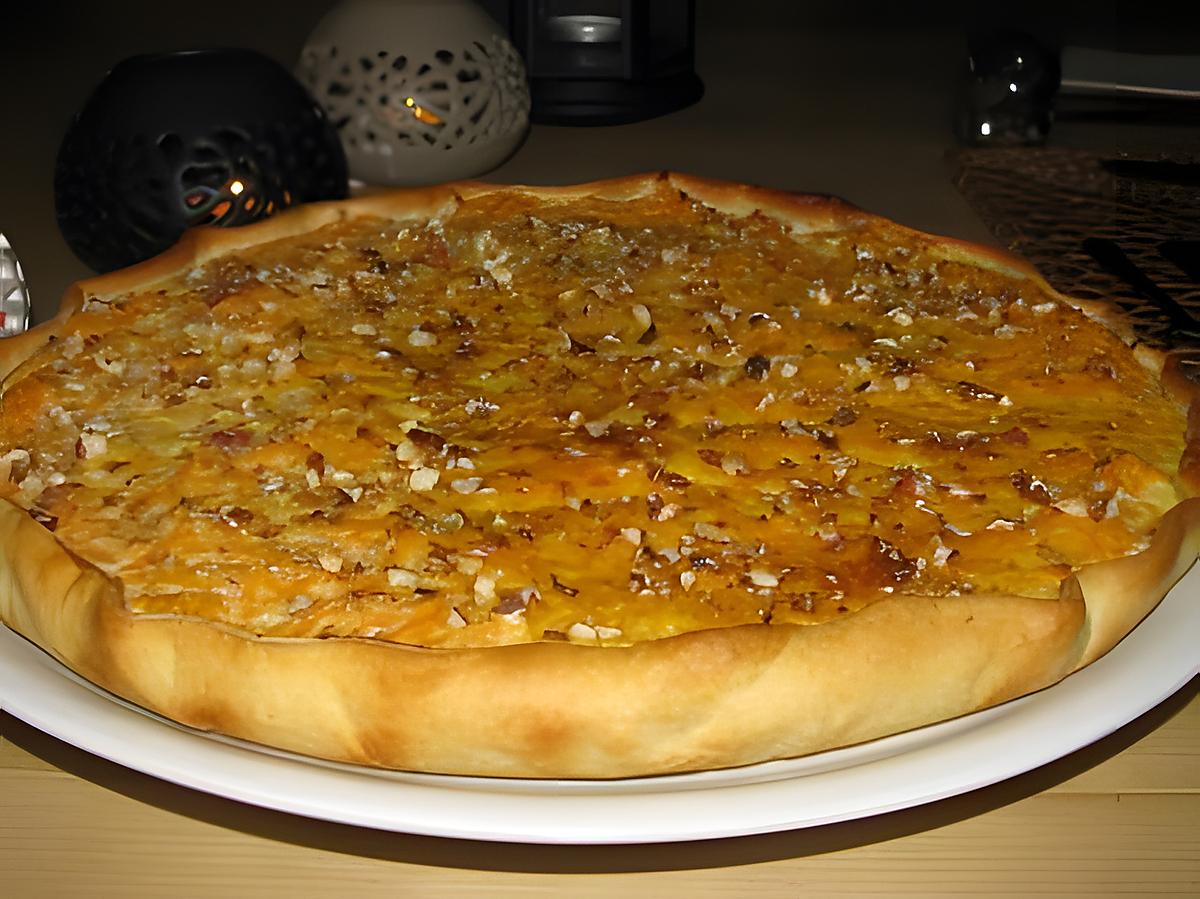 recette Tarte aux carottes, gingembre, miel et amande