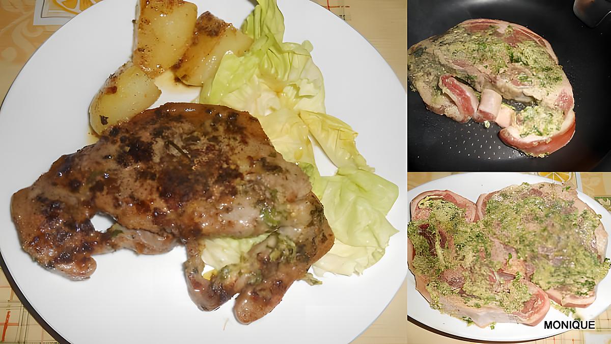 recette COTES D'AGNEAU MARINEES