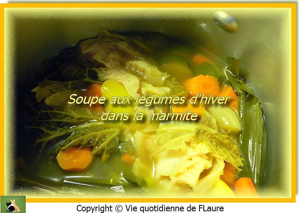 recette Soupe aux légumes d'hiver