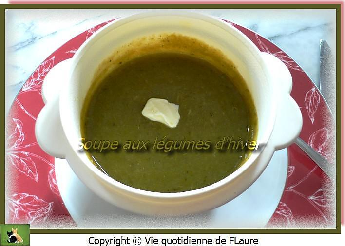 recette Soupe aux légumes d'hiver