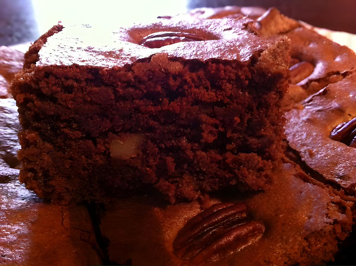 recette Brownie aux deux noix