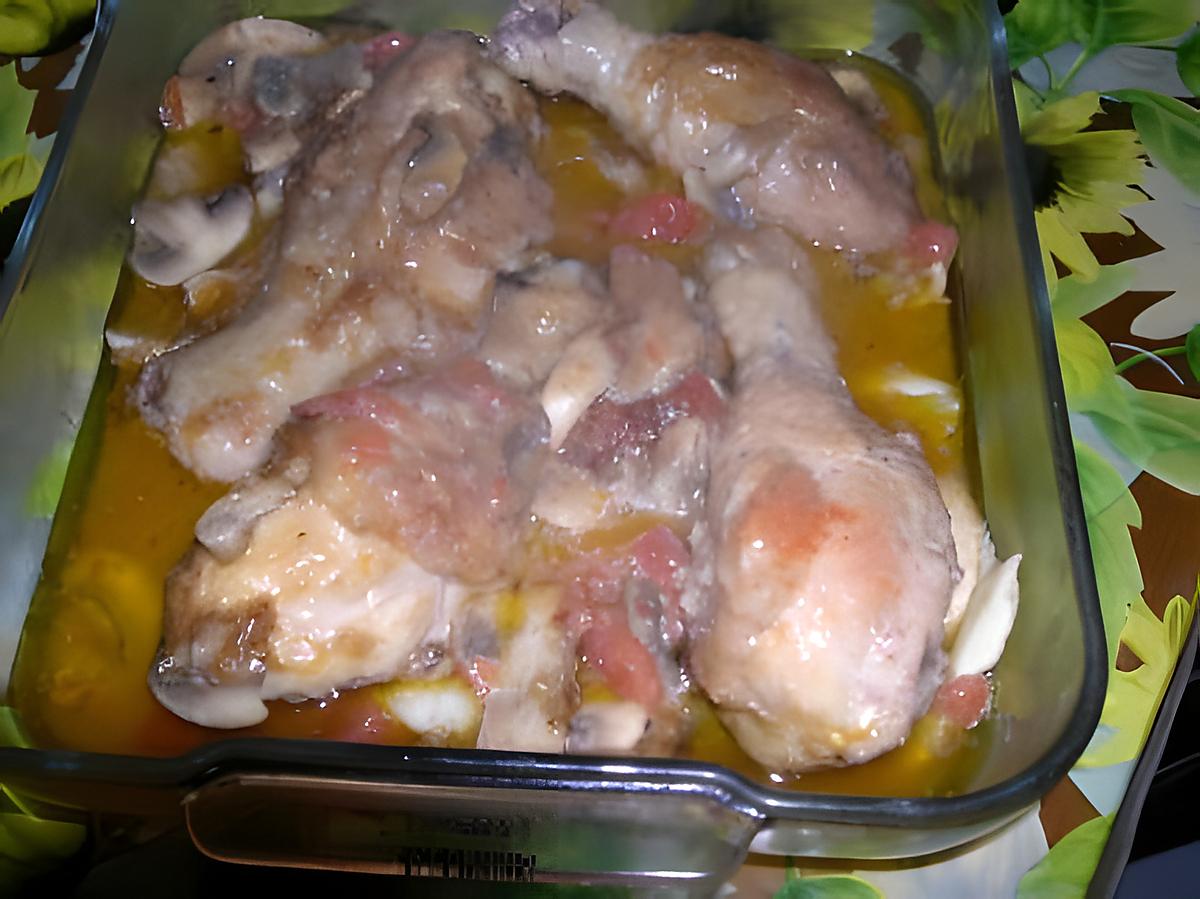 recette Poulet au chablis