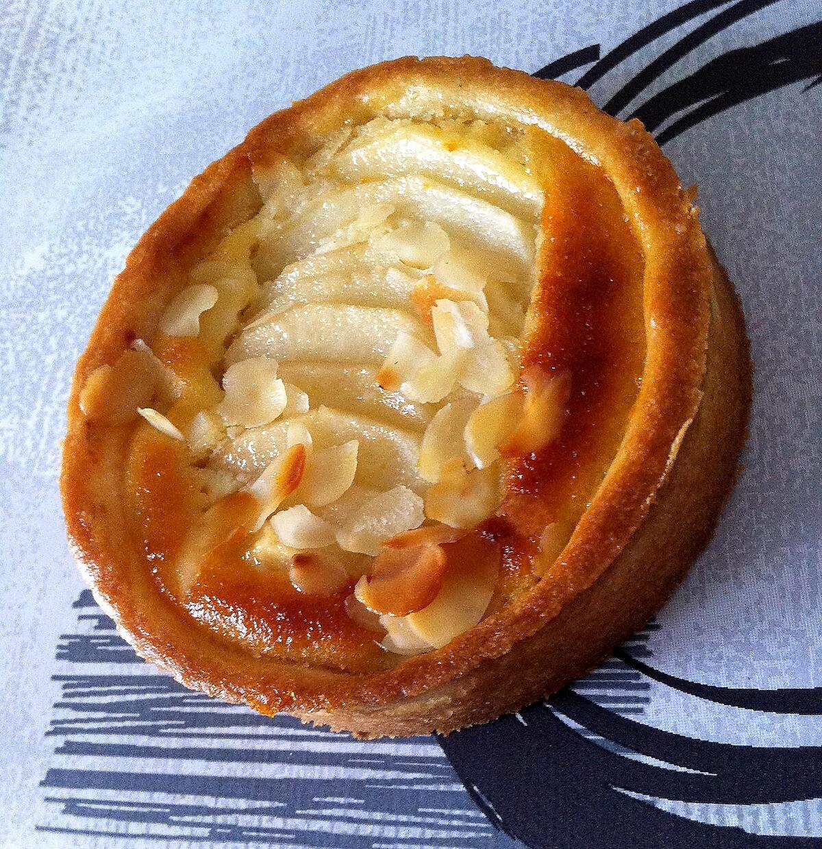 recette Tartelettes poires amandine