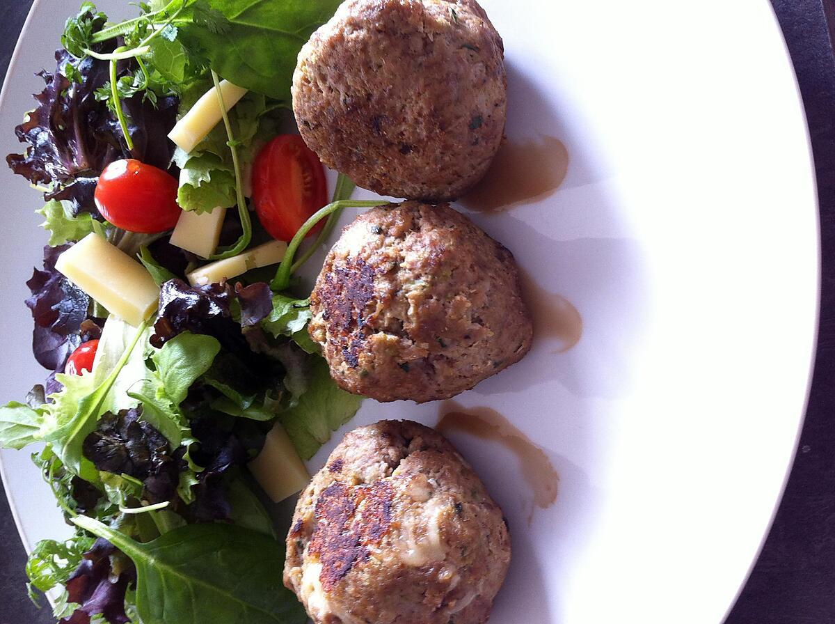 recette Boulettes de boeuf et chou romanesco façon "boulettes picardes"