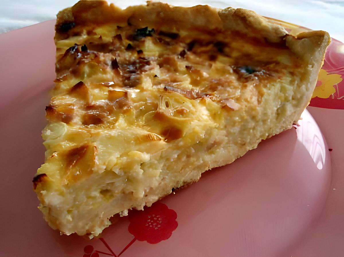 recette Quiche fondante aux poireaux