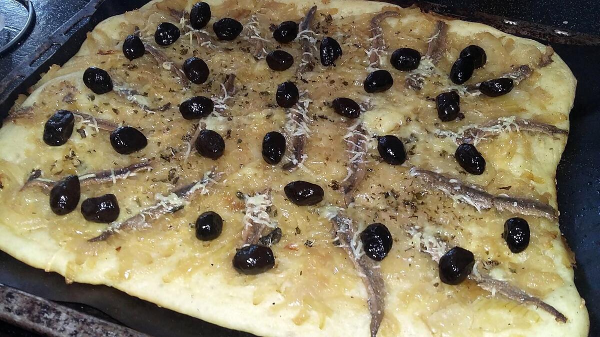 recette Pissaladière pâte a pain