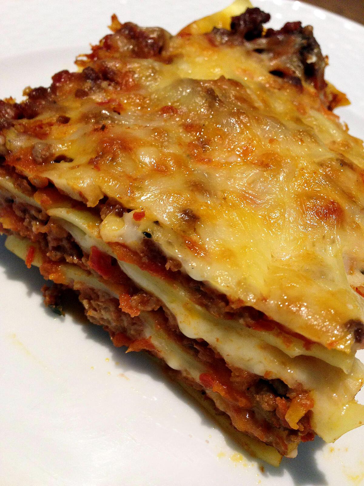 recette lasagnes maison