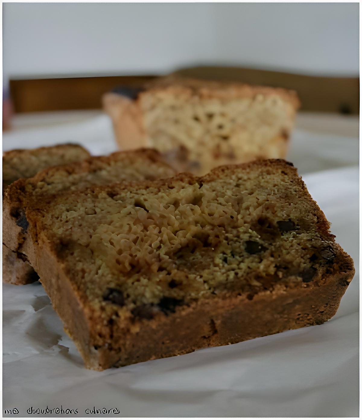 recette Cake speculoos aux pépites chocolat & caramel