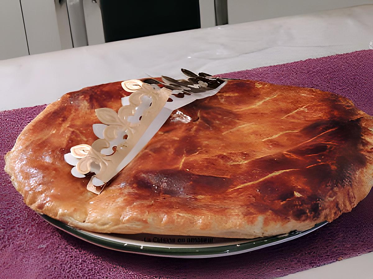 recette Galette des Rois crème d'amandes etnoisettes