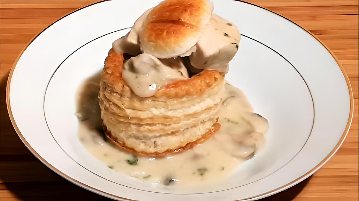 recette Vol-au-vent (Cookeo)