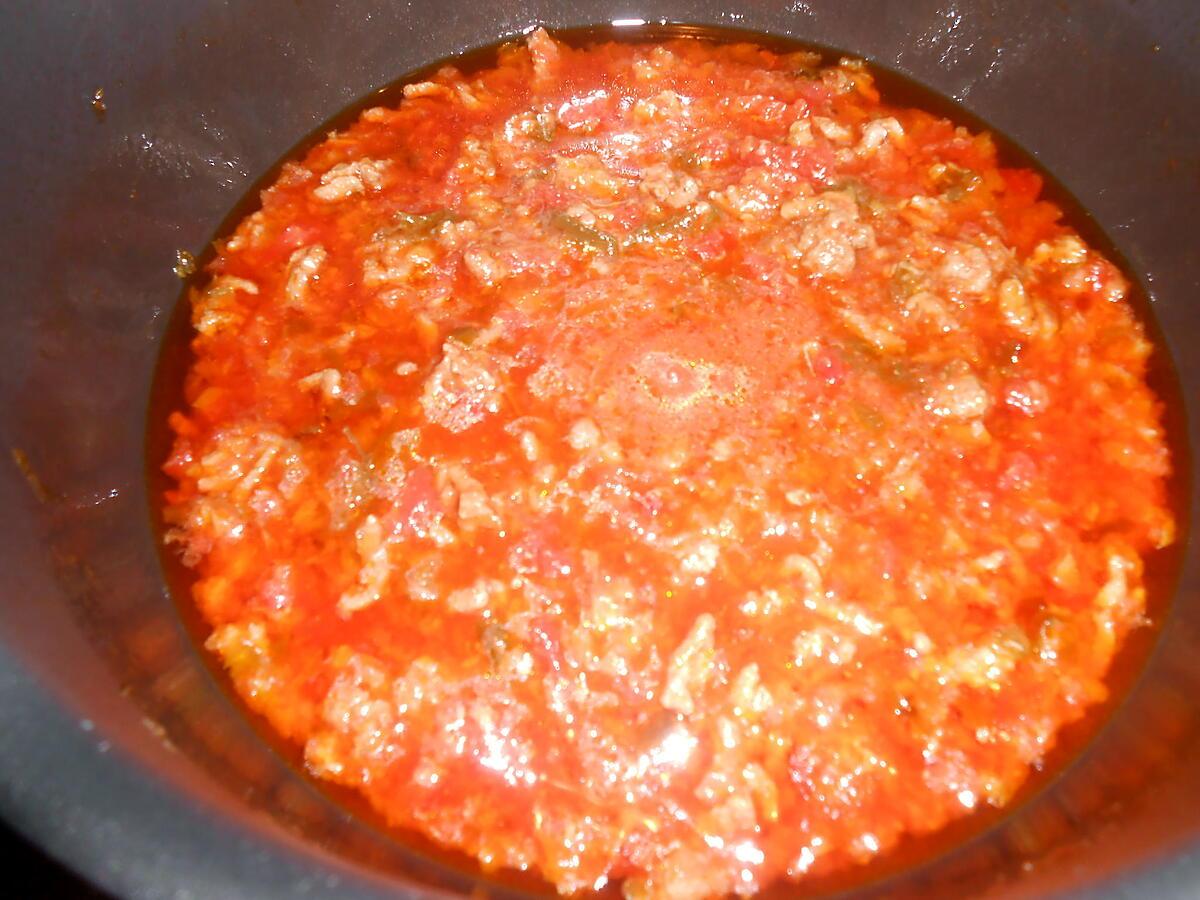 recette SAUCE BOLOGNAISE